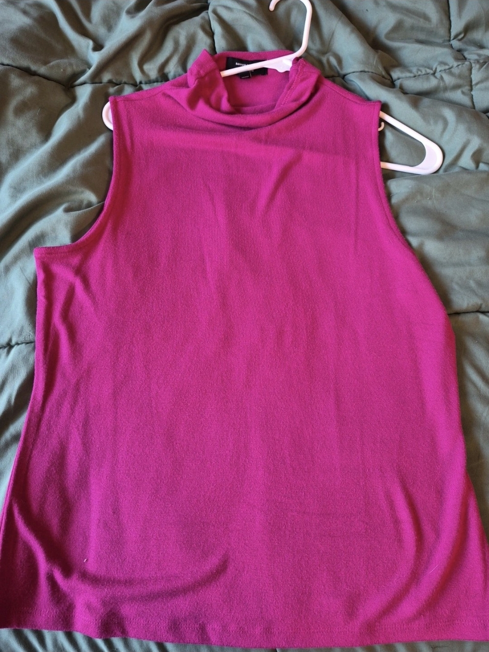 Banana Republic Sleeveless Mock Neck Top Size M